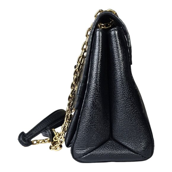 LOUIS VUITTON Vavin PM Black Monogram Empreinte Leather Chain Bag Shoulder EUC - Picture 12 of 16